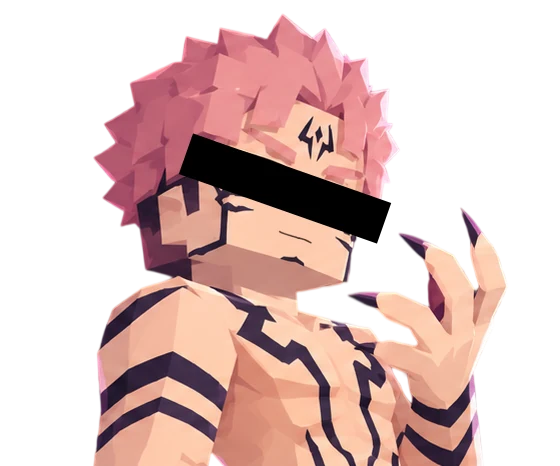 Sukuna-inspired character from Kaizen Online